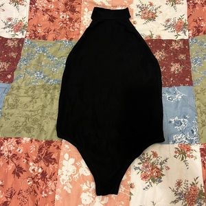 Zara Open Back Halter Bodsyuit